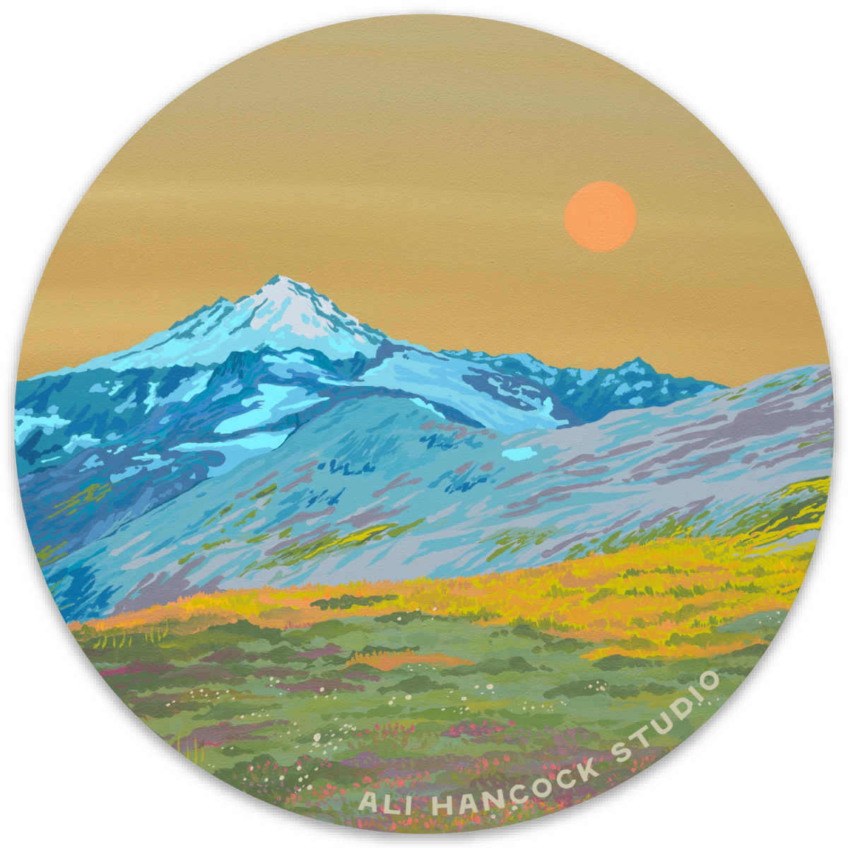 Mount Baker Sticker – Ali Hancock Studio