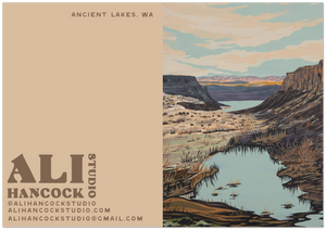 Ancient Lakes Card
