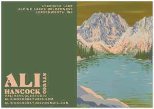 Colchuck Lake Card