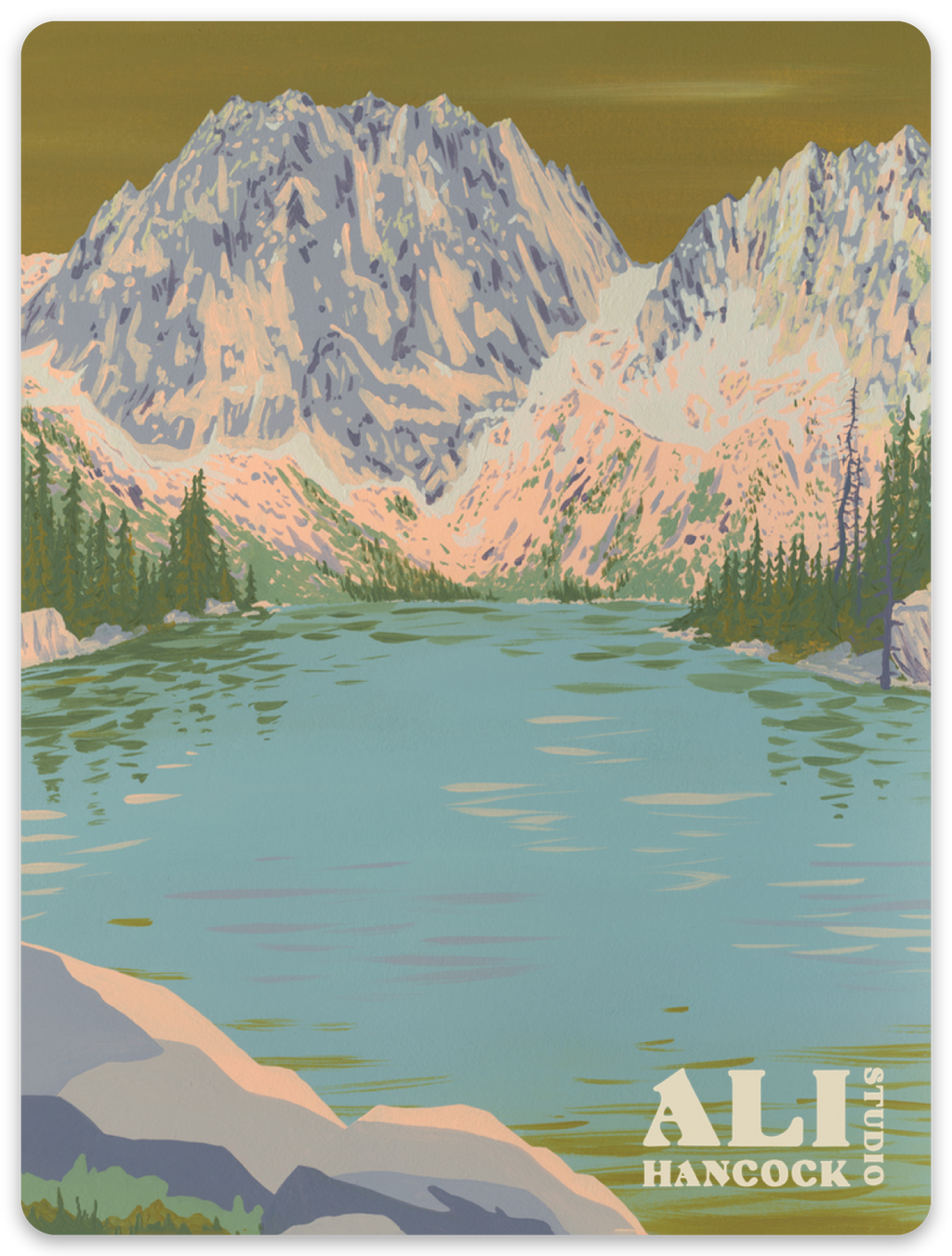 Colchuck Lake Sticker